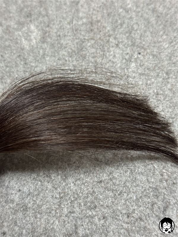 COLORIS(カラリス）オーダーメイドヘアカラーを黒髪に染めた色